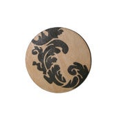 Image of Recycled natural baroque brooch pin