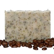 Image of Handmade Natural Unscented Coffee Kitchen Soap