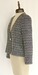 Image of black and white tweed toledo jacket  