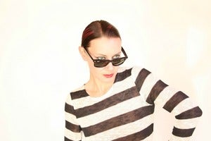 Image of bold stripe crew