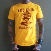 Image of NEW! Old Gold "Cobra King" T-shirt