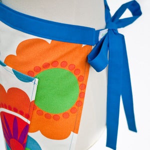 Image of Garden or Vendor Half Apron : IKEA Fredrika Fabric 