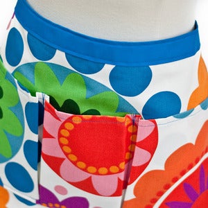 Image of Garden or Vendor Half Apron : IKEA Fredrika Fabric 