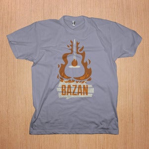 Image of Bazan: Guitar Bonfire - Shirt