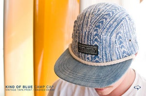 Image of KIND OF BLUE Camp Cap