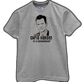 Image of Chris Hansen from Dateline NBC is a CockBlocker Tee