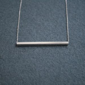 Image of bar necklace