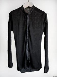 Image of Paul Harnden - Knit Linen Shirt Cardigan