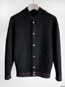Image of Patrik Ervell - Wool Knit Baseball Jacket