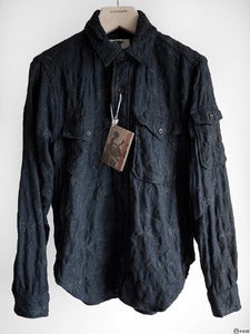 Image of Engineered Garments - Embroidered Wool CPO Shirt