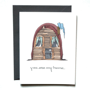Image of You Are My Home Card