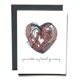 Image of Crazy Heart Card