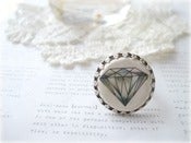 Image of Antique Silver Bling Ring 