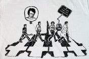 Image of Sex Pistols x Abbey Rd - Uni Sex Tee - White