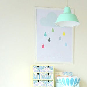 Image of En lille sky, plakat