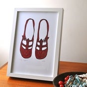 Image of Print • Ruby Slippers