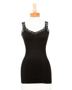Image of M. Rena Lace Camisole in black