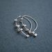 Image of modern cube earrings