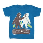 Image of Bigfoot vs Yeti | KIDS TEE