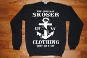 Image of .Black.Anchor.CrewNeck.