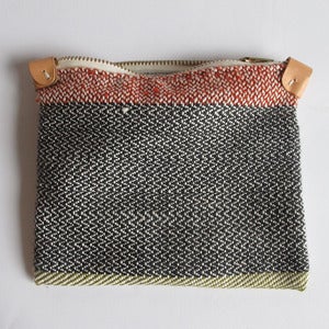 Image of Handwoven Zipper Pouch - Medium - No.2