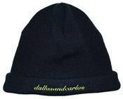 Image of BLOCK BEANIE - BLACK