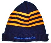 Image of 4 STRIPE BEANIE - NAVY