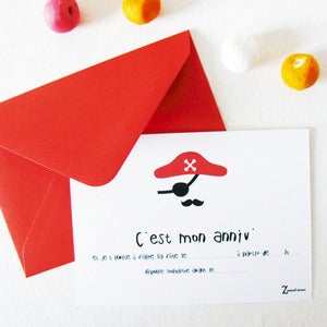 Image of Invitation Pirate