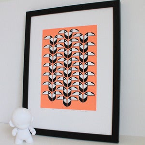 Image of Toucans limited edition print (more colours...)