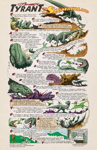 Image of S.R. BISSETTE'S TYRANT® IN SLUMBERLAND Print