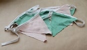 Image of Green Stripe and Pink Bunting