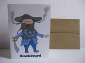 Image of Blackbeard Card