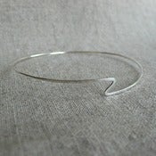 Image of silver neo bangles