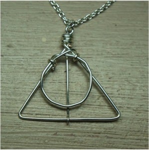 Image of Deathly Hallows Inspired Necklace