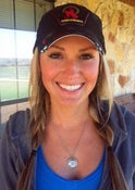 Image of Ali Dee - Monogrammed Necklace from CMT's Texas Women Classic with a crystal