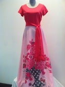 Image of Alfred Shaheen Vintage Pink Dress 