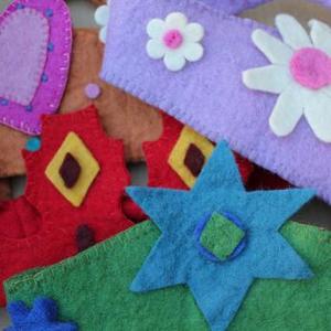 Image of Felt Crowns and Headbands