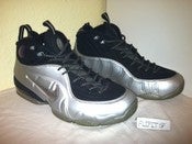 Image of NIKE 1/2 CENT METALLIC FOAMPOSITE PENNY EGGPLANT GALAXY ELECTRIC JORDAN DUNK 9.5
