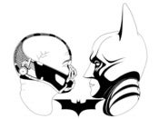 Image of BANE VS THE BAT