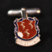 Image of Sterling Silver Crest Cufflink