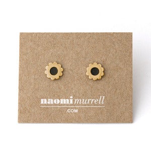 Image of Flower Studs | Golden