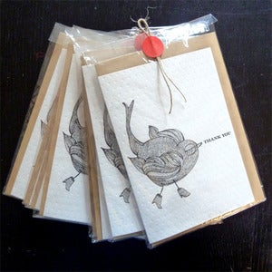 Image of "Thank you" card