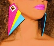 Image of "CANDY SWIRL" EARRINGS /BOUCLES "CANDY SWIRL"