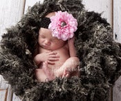 Image of Wooly Lamb Faux Fur  - Gray/Black (18"x30") SMALL