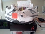 Image of Air Jordan 4 Retro - Cement