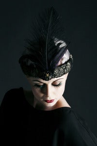 Image of Feather head-dress