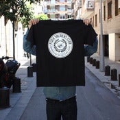 Image of FIXED SOLDIERS CLUB LOGO TEE - black