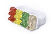 Image of PANDA Emerald 2 Finger Ring Multi-Colored 1