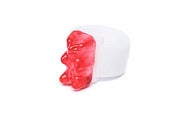 Image of PANDA Emerald 1 Finger Ring RED