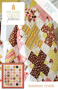 Image of Summer Crush: PDF Quilting Pattern #114